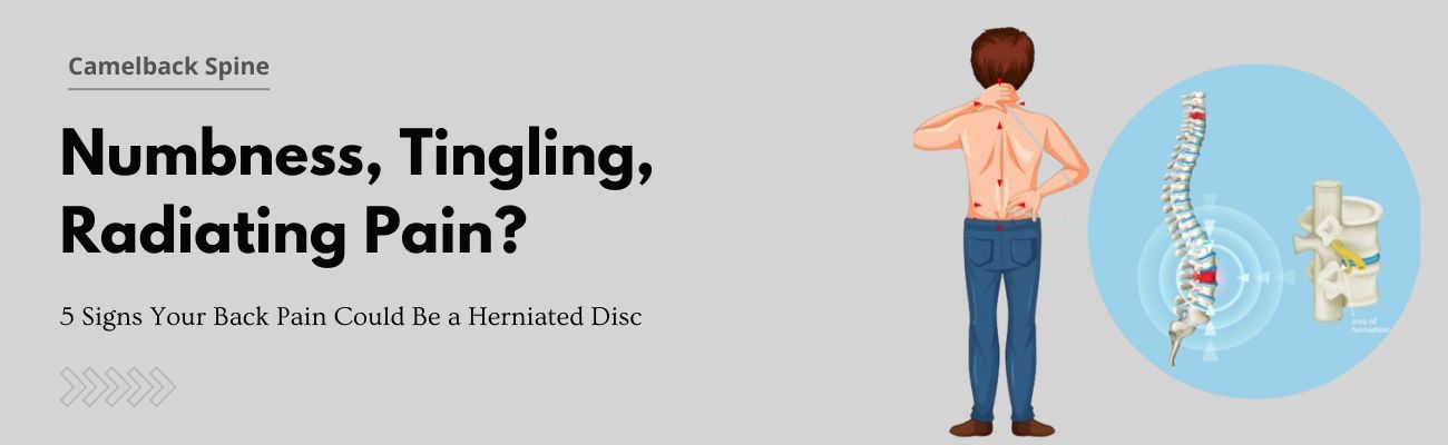 5 Warning Signs of a Herniated Disc and When to See a Spine Specialist